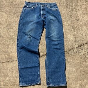 RRL Vintage Made in USA Straight Fit Japanese Denim Jean 33x31 Ralph Lauren Polo